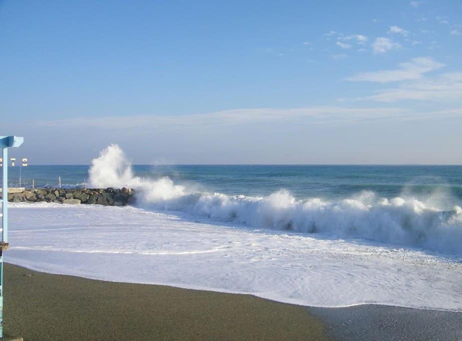 Le Finestre Sul Mare Apartment อัลบิสโซลามารินา ภายนอก รูปภาพ